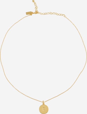 Kate Spade Kette 'R' in Gold: front