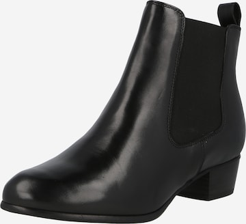 GERRY WEBER - Botas chelsea 'Lara' em preto: frente