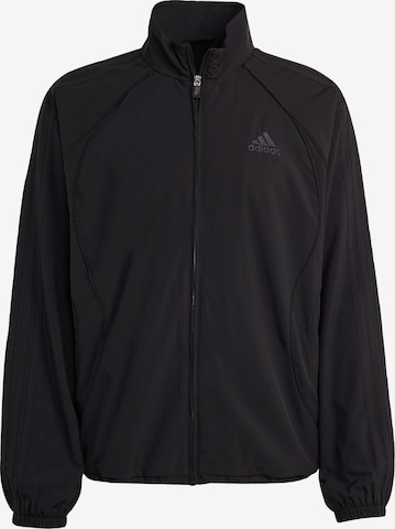 ADIDAS ORIGINALS Kurtka przejściowa 'Teamgeist Adicolor' w kolorze czarny: przód