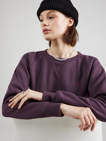 G-STAR Sweatshirt in Lila