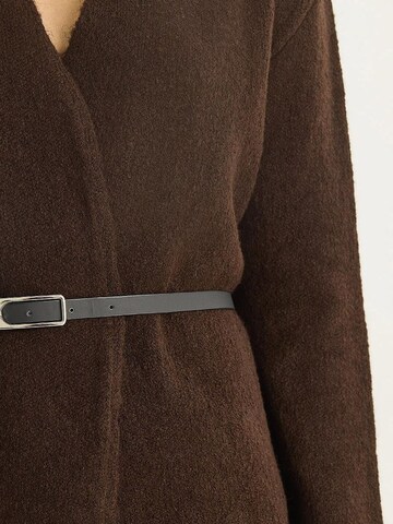 Bianco Lucci Gebreid vest in Bruin