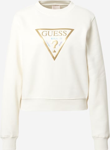 GUESS Sweatshirt in White ABOUT YOU