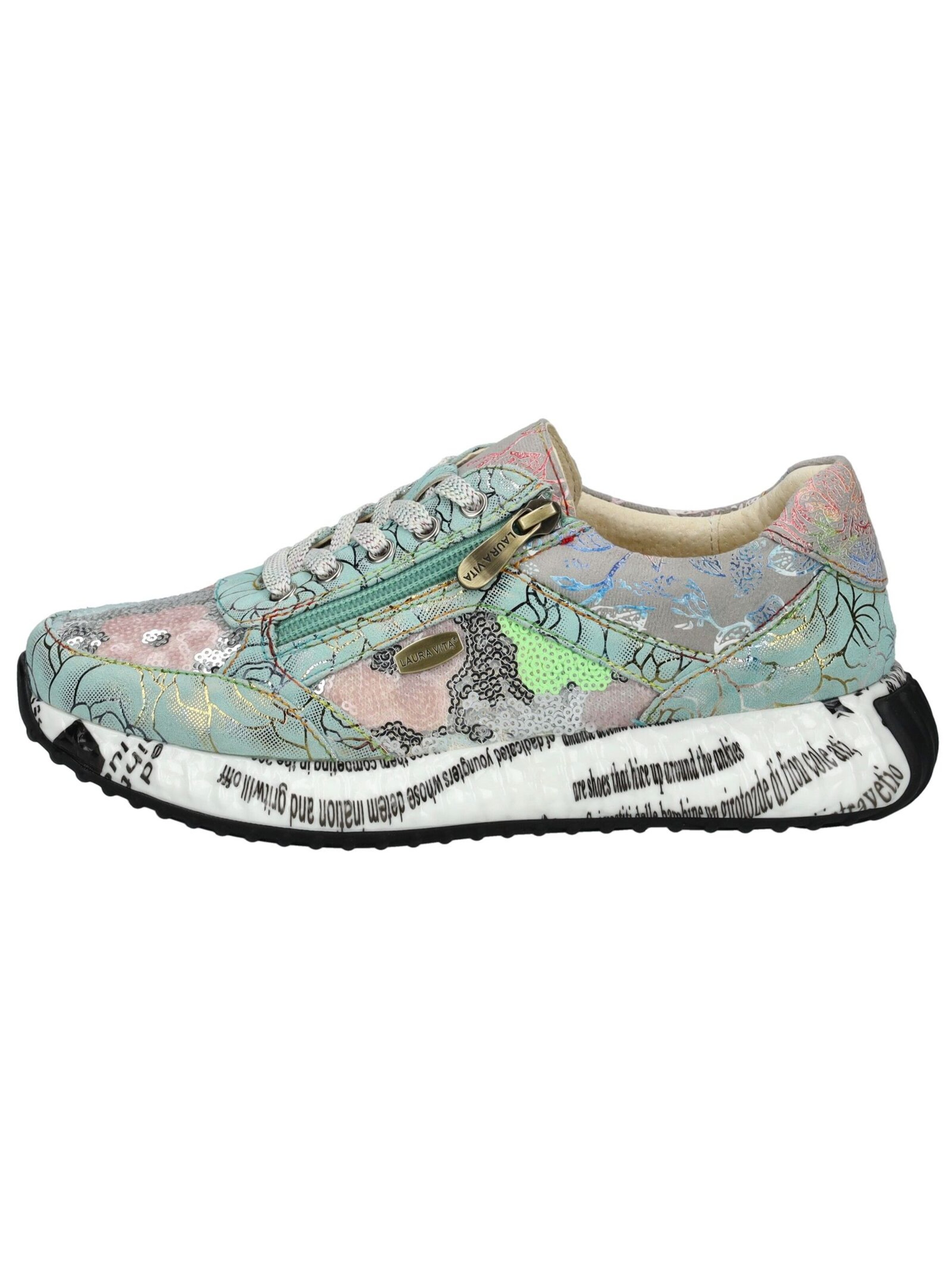 Baskets basses 'Burton' Laura Vita en vert