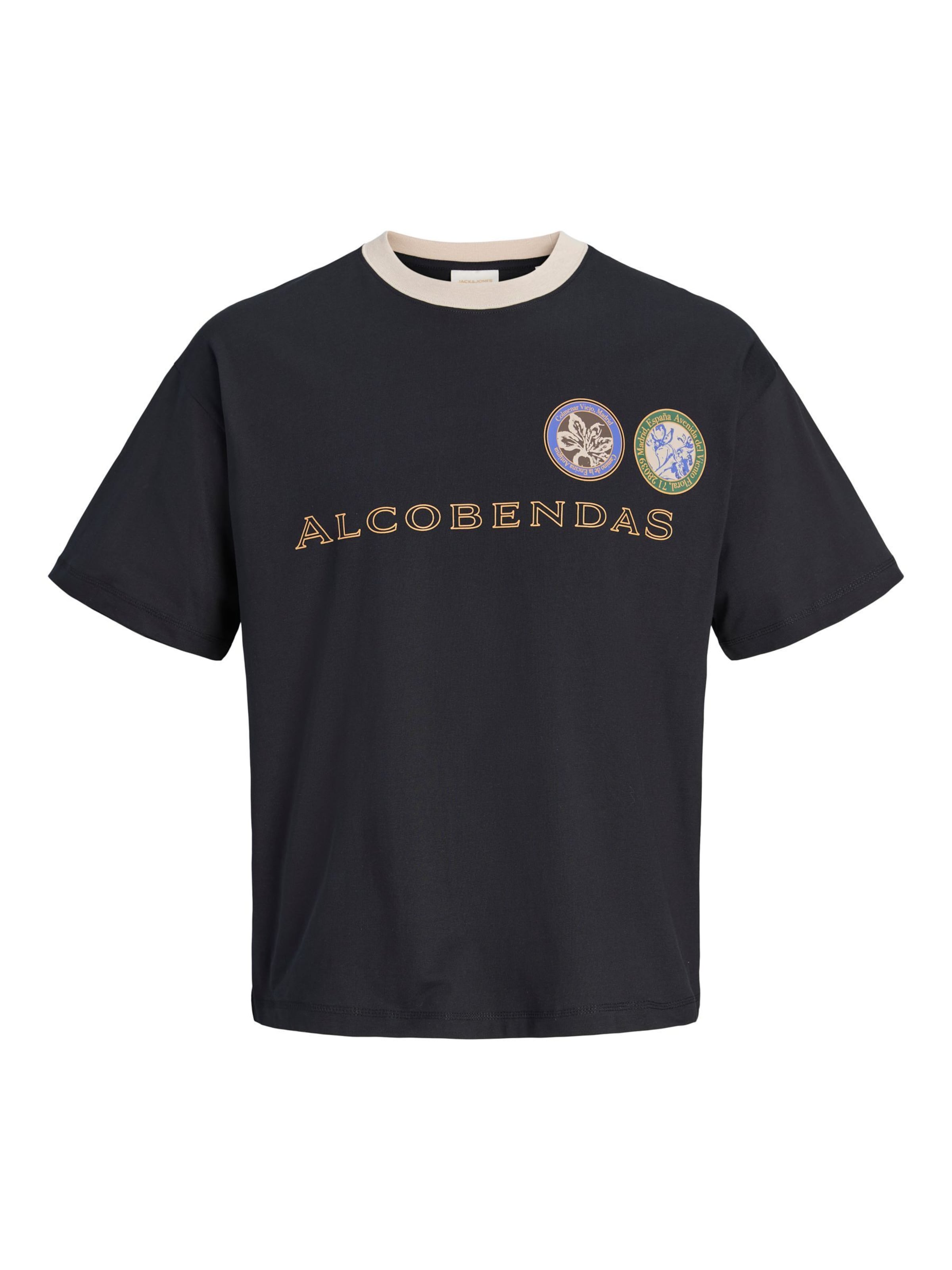 JACK & JONES Bluser & t-shirts i sort: forside