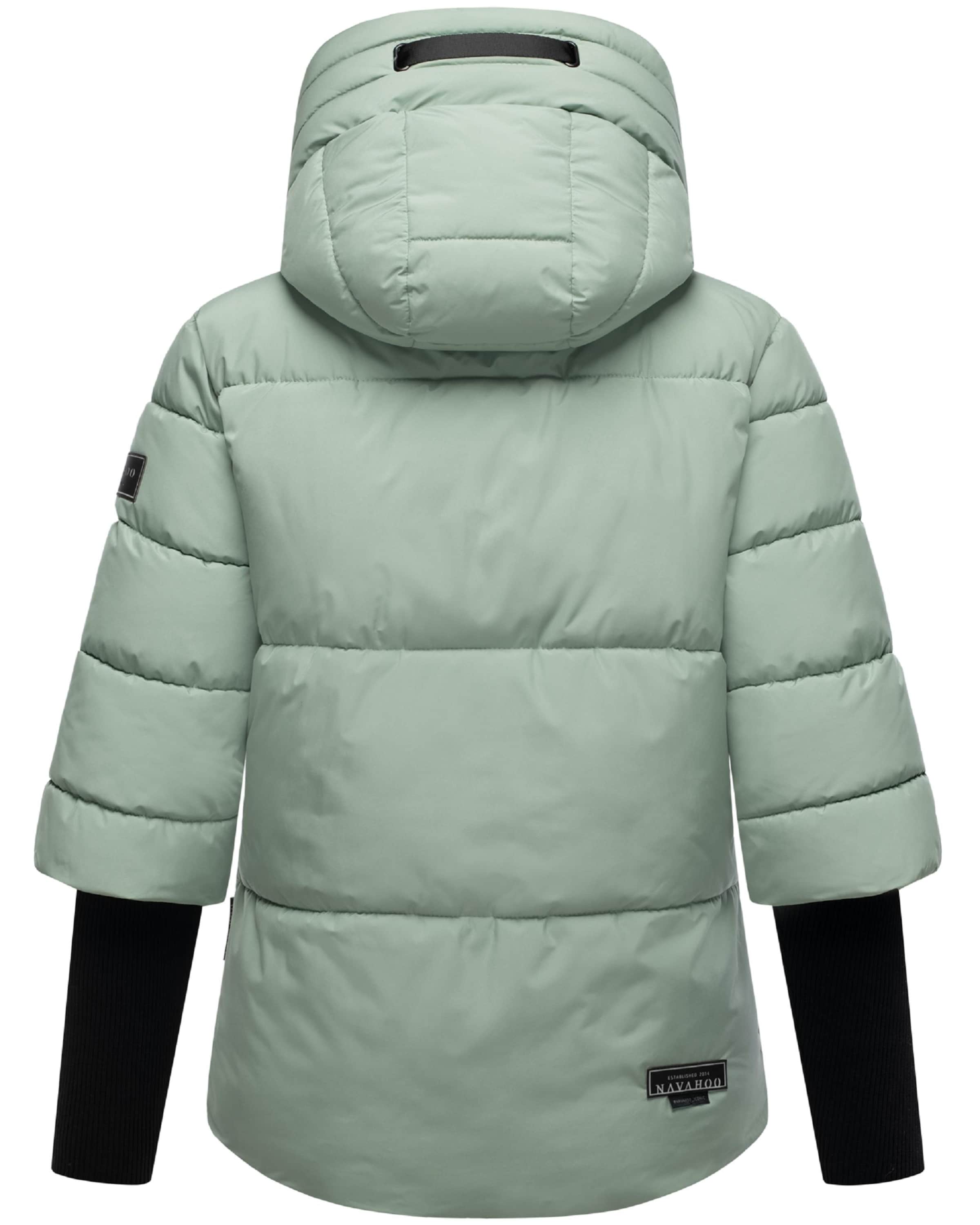 NAVAHOO Winter jacket 'Lotusherz XIV' in Green