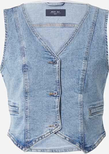 Noisy may Gilet 'SANNA' en bleu denim, Vue avec produit