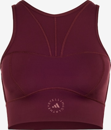ADIDAS BY STELLA MCCARTNEY - Top deportivo en rojo: frente