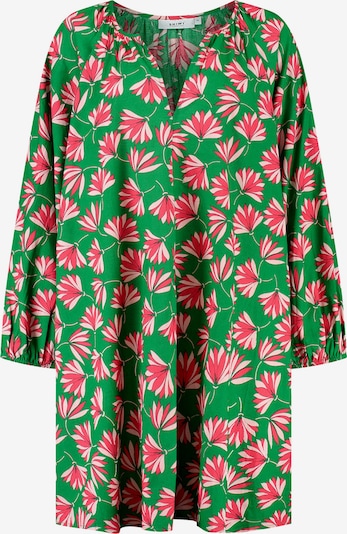 Shiwi Poletna obleka | zelena / svetlo roza / živo rdeča barva, Prikaz izdelka