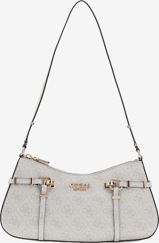 GUESS Schultertasche 'Leona' in Beige: Vorderseite