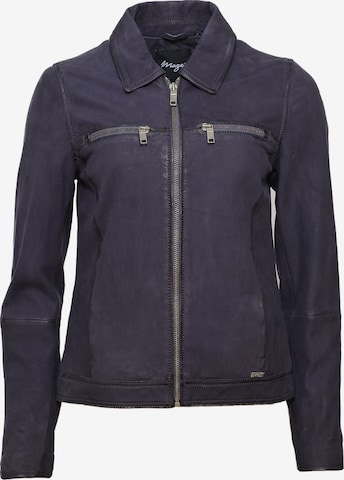 Maze Between-season jacket in Blue: front