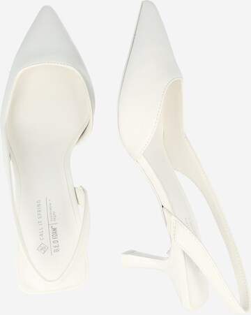 CALL IT SPRING Slingback pumps i vit