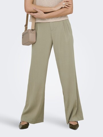 Wide Leg Pantalon à pince 'JDYRIiver' JDY en marron : devant