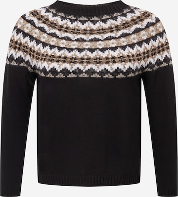 Persona by Marina Rinaldi Sweater 'ARCANO' in Black: front