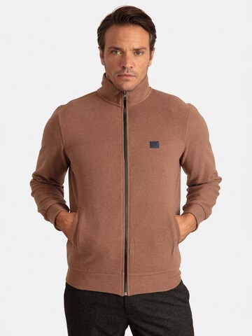 Jacey Quinn Sweatshirt i brun: forside