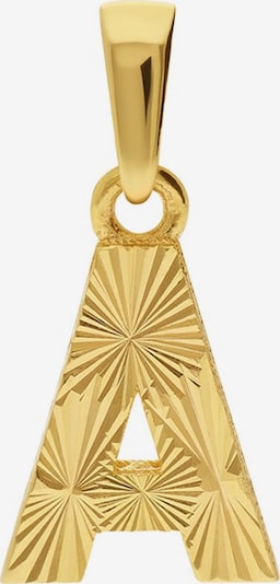 Lucardi Anhänger 'Klassisch' in gold, Produktansicht