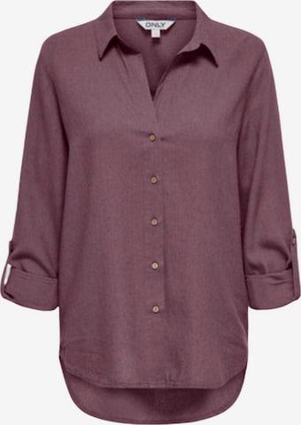 Camicia da donna '15363991' di ONLY in rosso: frontale