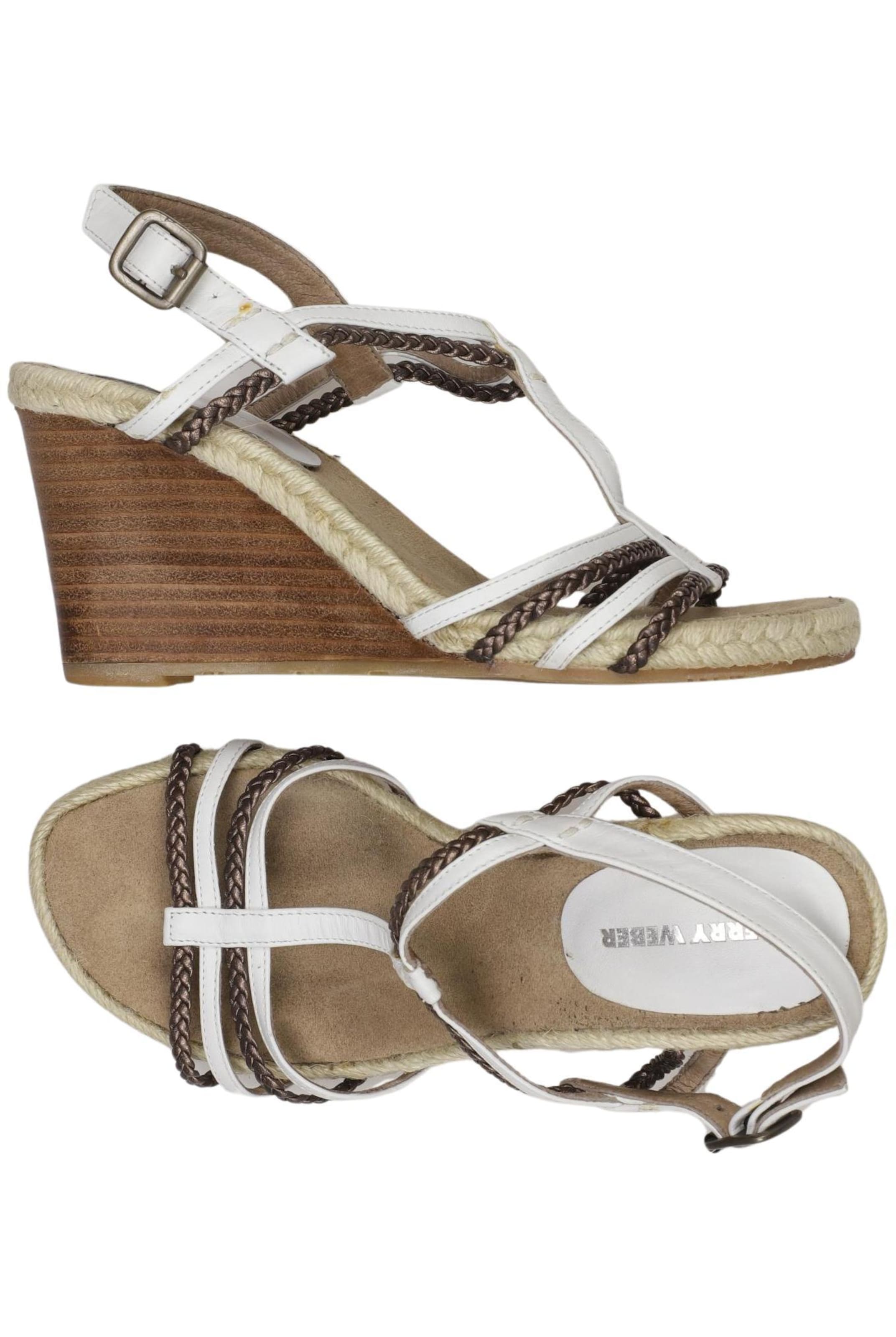 GERRY WEBER Sandalen 35,5 in Weiß: Vorderseite
