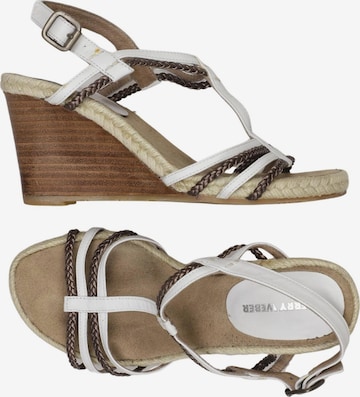 GERRY WEBER Sandalen 35,5 in Weiß: Vorderseite