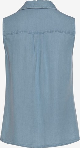 LASCANA Bluse in Blau