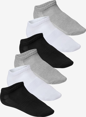 footstar Athletic Socks 'Perfect Fit' in Mixed colors: front