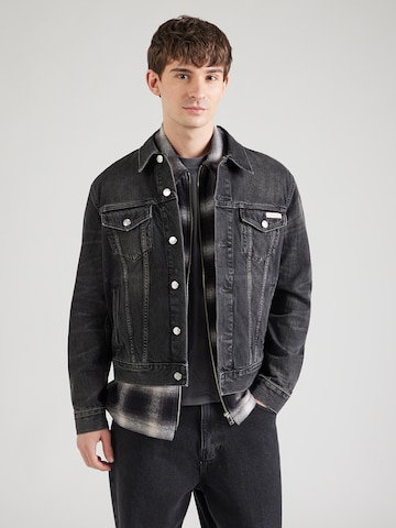 Calvin Klein JeansPrijelazna jakna 'CLASSIC' - crna boja: prednji dio