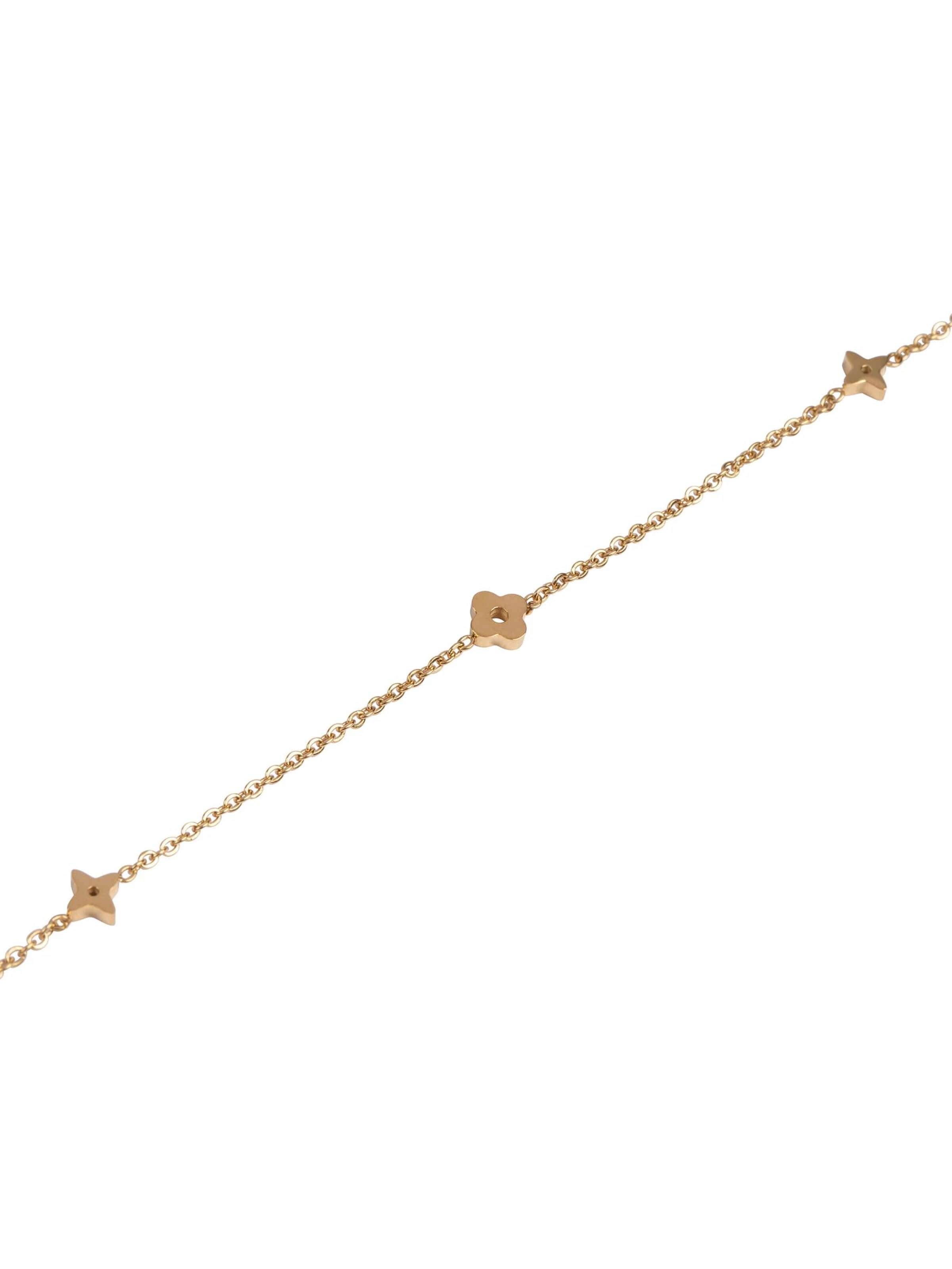 Chaîne 'Necklace Rome Clover' Chic by Lirette en or
