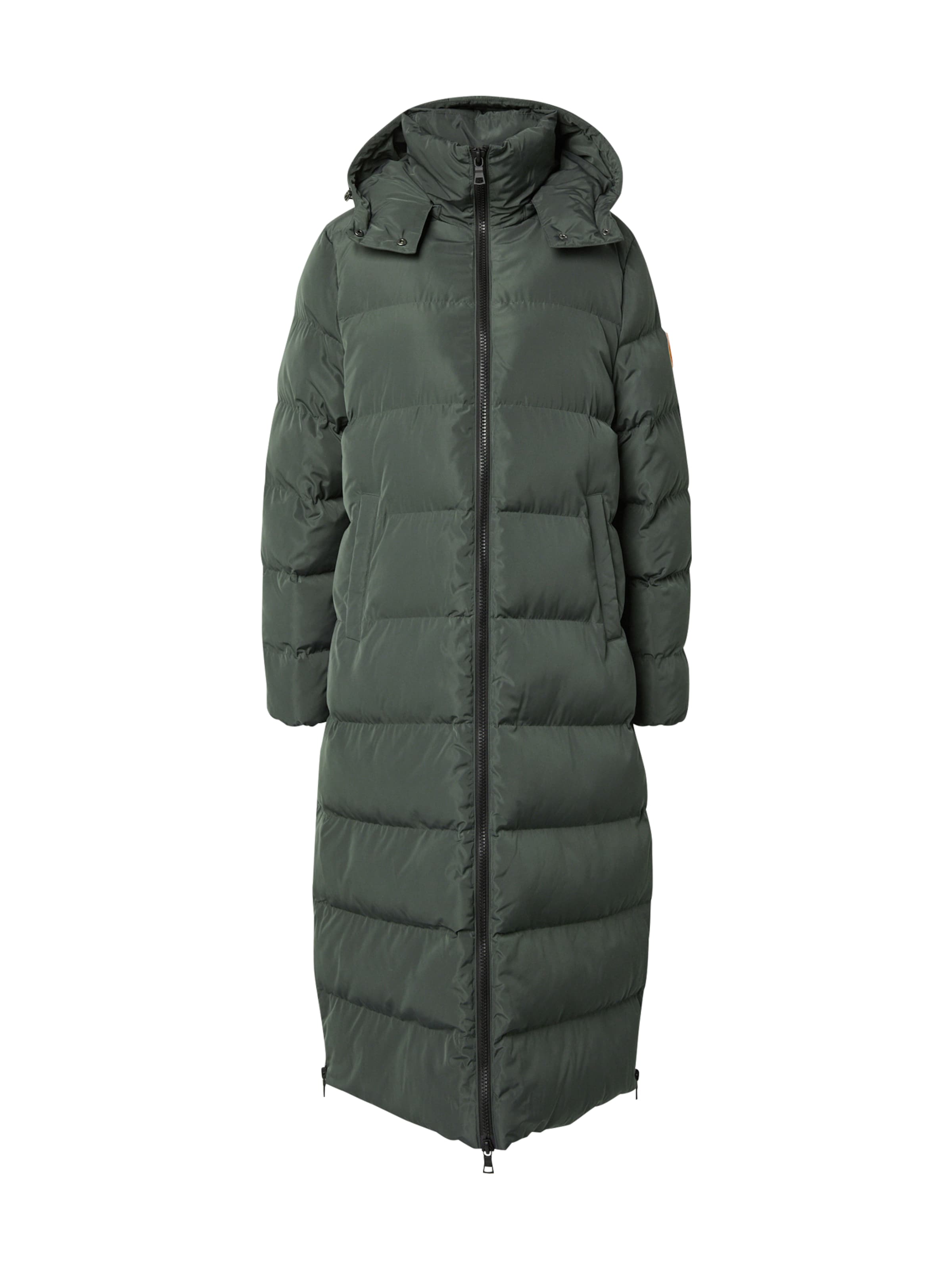 No. 1 Como Winter coat in Green: front