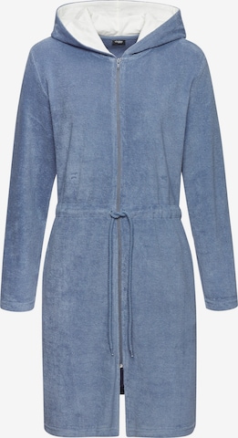 VIVANCE Bademantel in Blau: Vorderseite