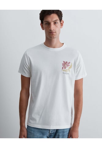 Scalpers Shirt in Wit: voorkant