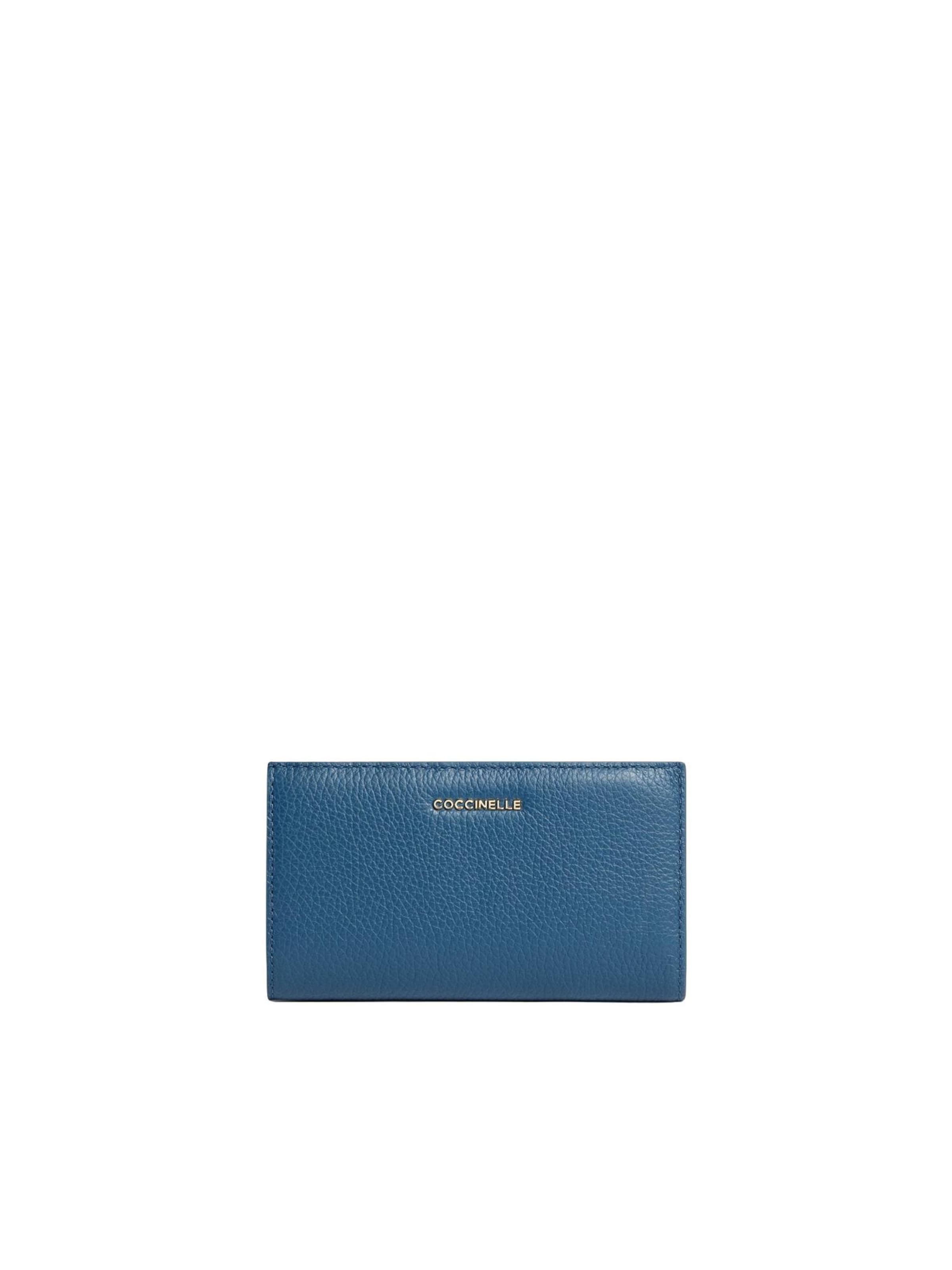 Coccinelle Wallet 'COCCINELLE METALLIC 26 4' in Blue