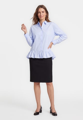 Chemisier usha BLACK LABEL en bleu
