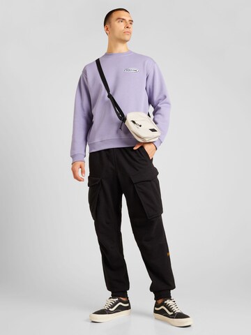 Volcom Sweatshirt 'WORKARD' in Purple