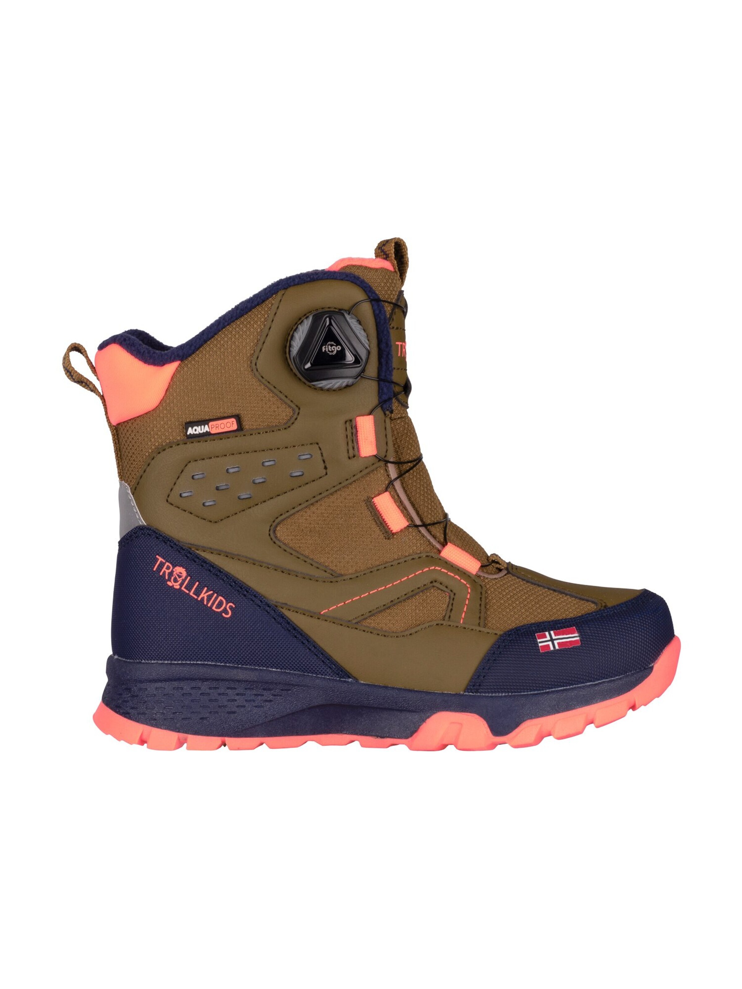 TROLLKIDS Snow Boots in Green