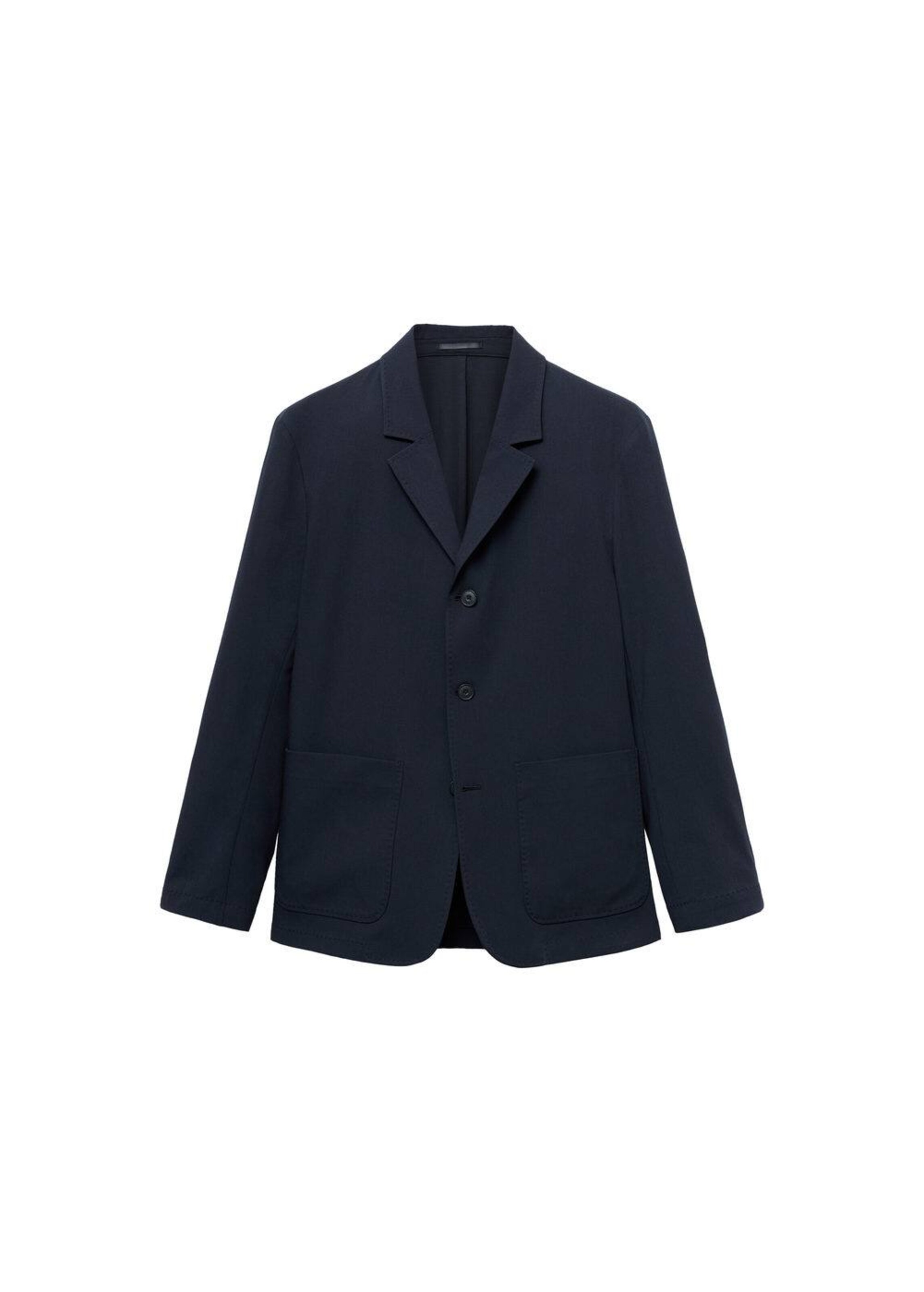 MANGO MAN Slim fit Suit Jacket 'Parioli' in Blue: front