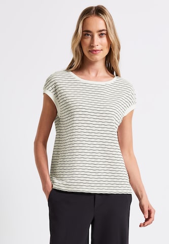STREET ONE Shirt in White: front