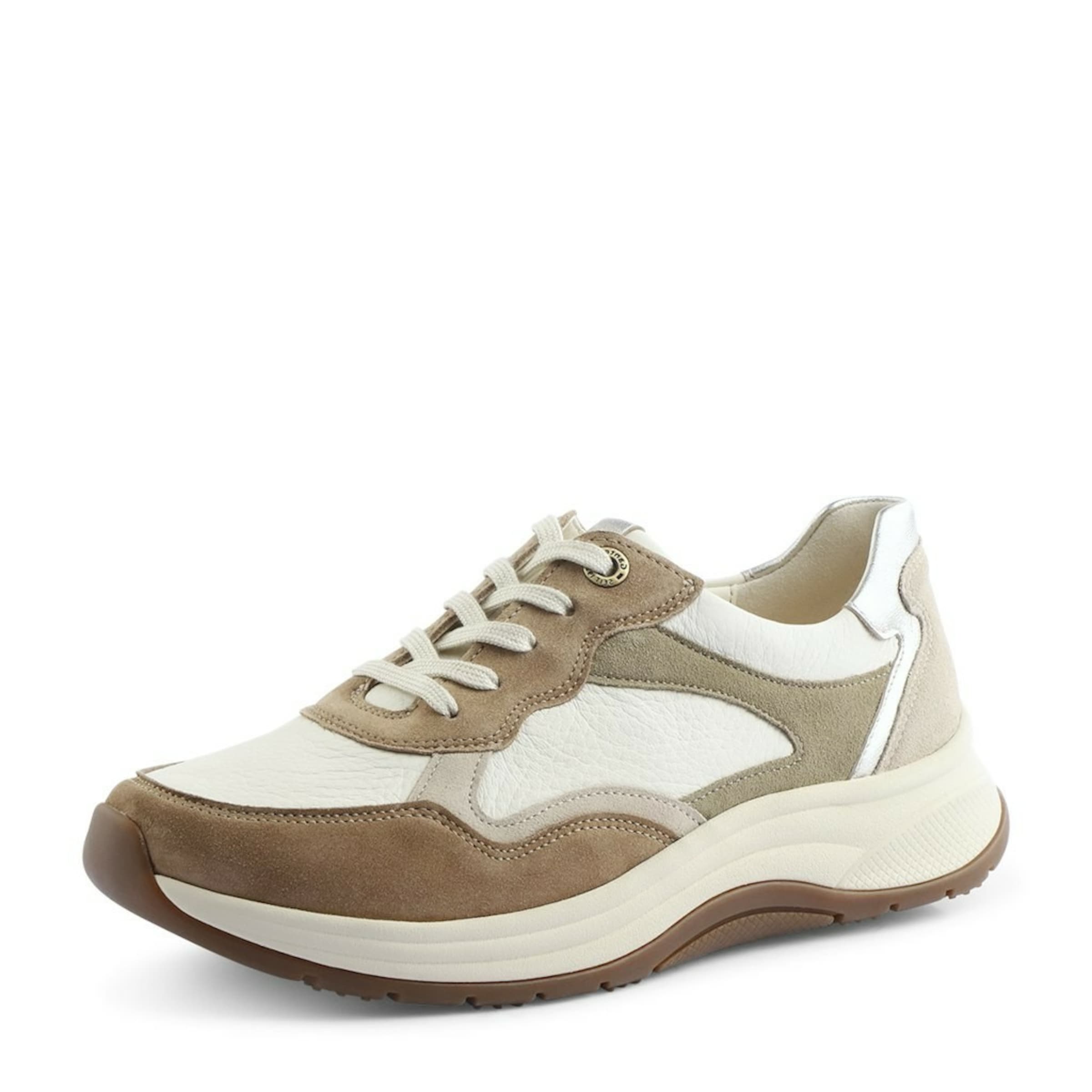 Ganter Sneakers laag in Beige: voorkant