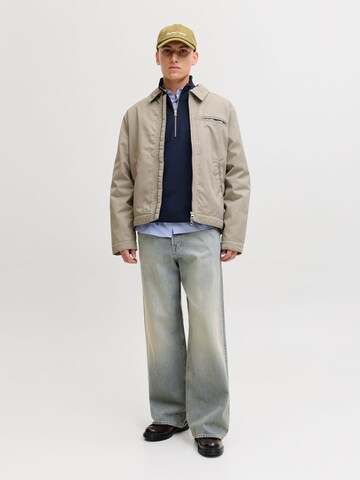 JACK & JONES Sweatshirt 'JORNorrebro' in Blue