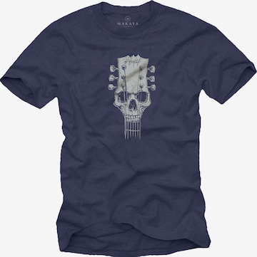 MAKAYA Shirt in Blue: front