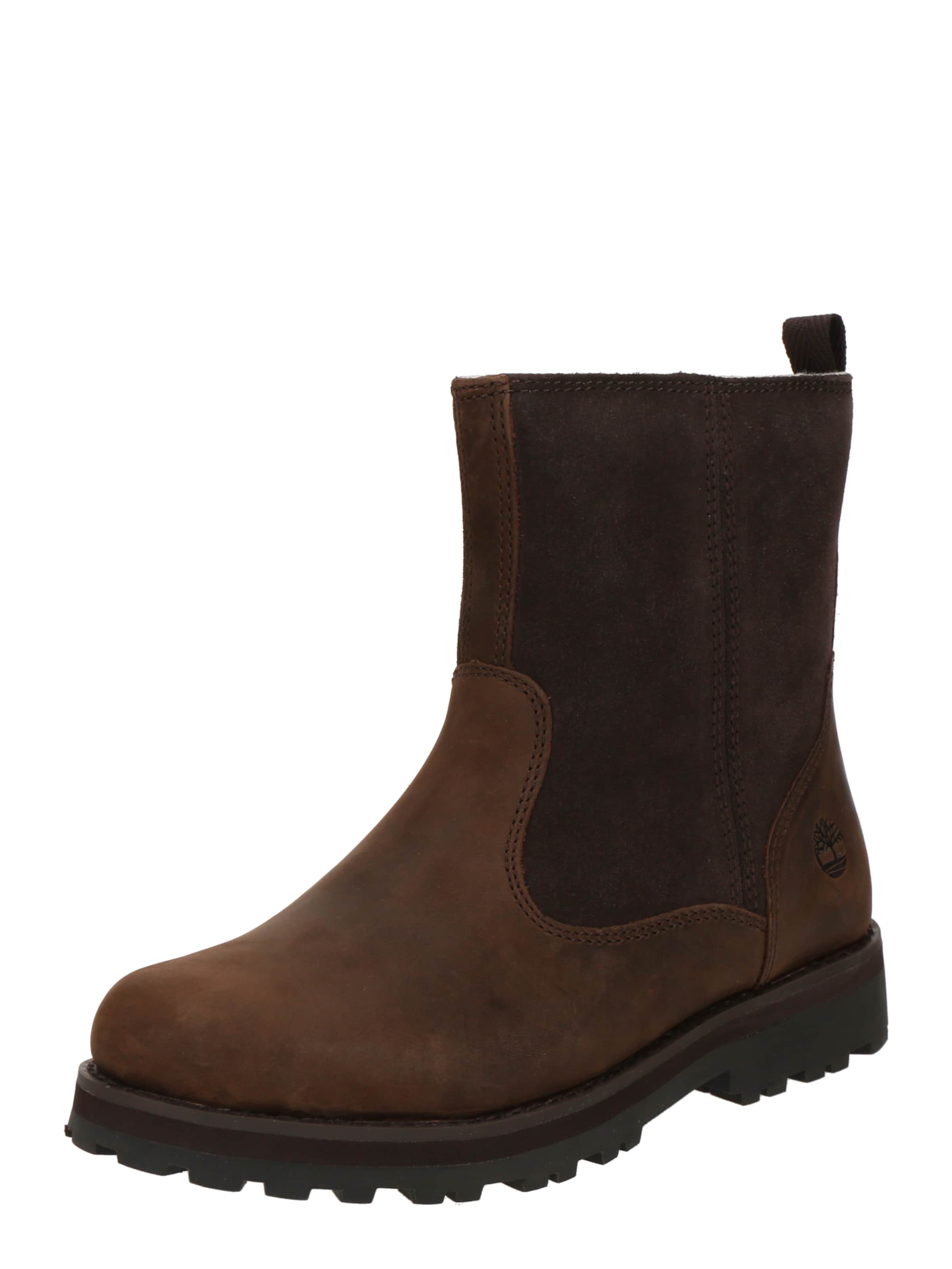 Bottes TIMBERLAND en marron : devant