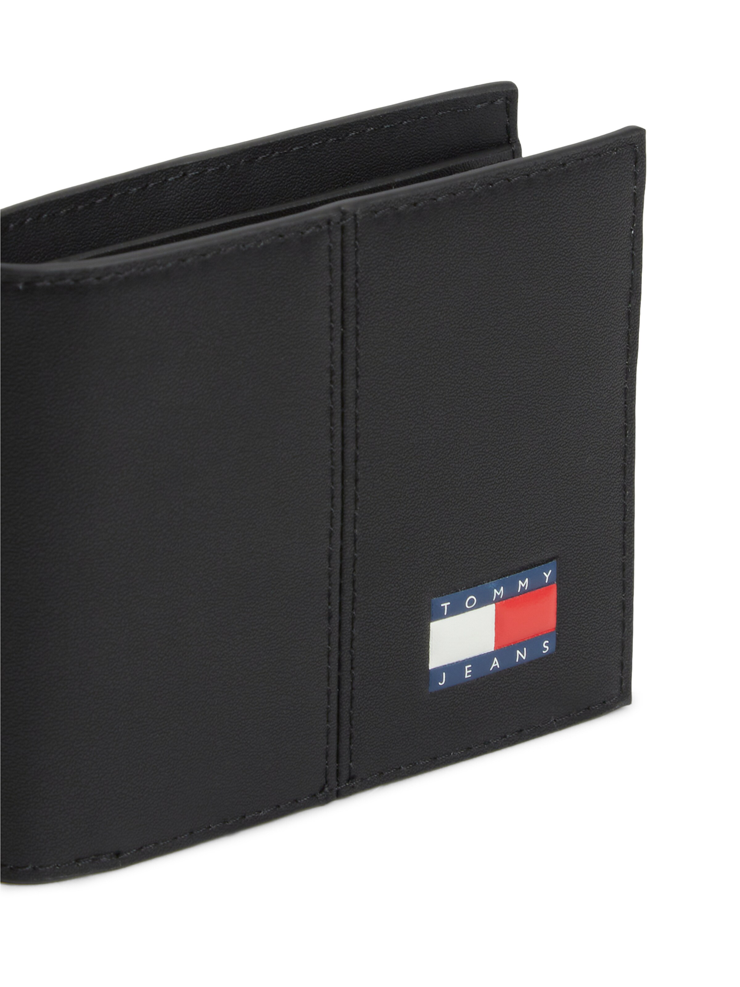 Tommy Jeans Portemonnee 'HERITAGE' in Zwart
