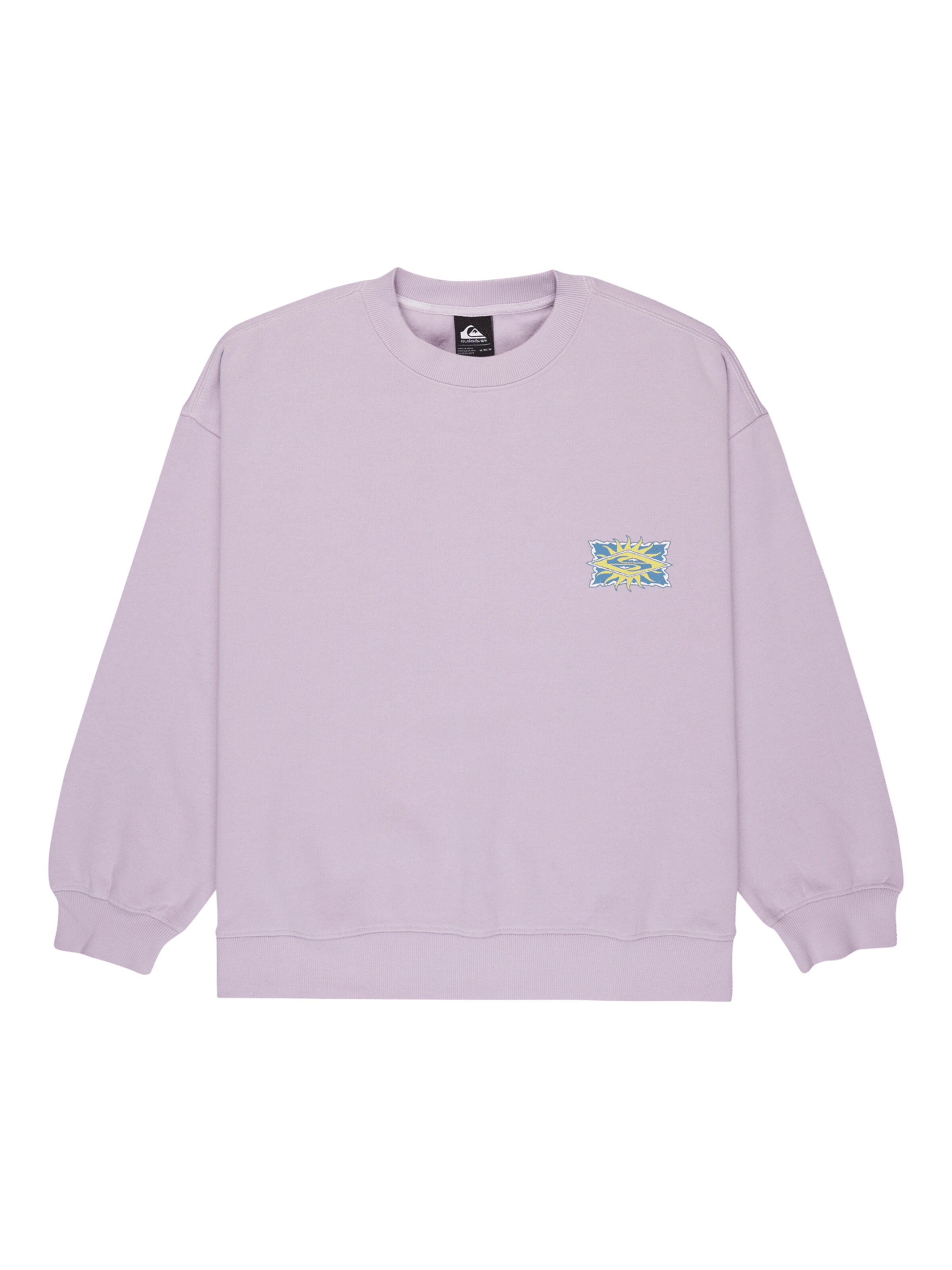 QUIKSILVER Sweatshirt in Lila: Vorderseite