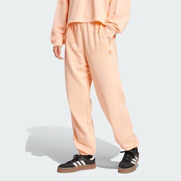 ADIDAS ORIGINALS Tapered Trousers 'Essentials' in Pink: front