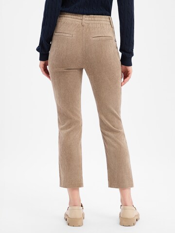 Regular Pantalon Marie Lund en marron
