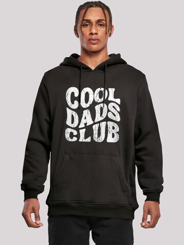 F4NT4STIC Sweatshirt 'Cool Dads Club' in Zwart: voorkant