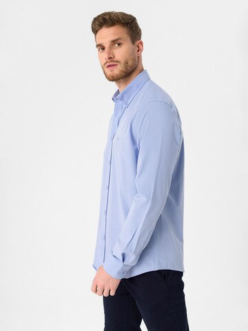 Dandalo Regular fit Button Up Shirt in Blue