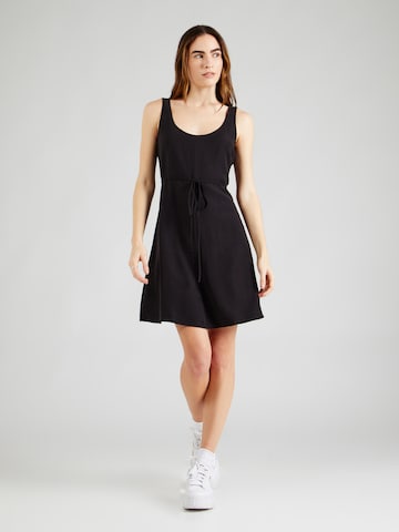 Calvin Klein Jeans Štandardný strih Letné šaty - Čierna: predná strana