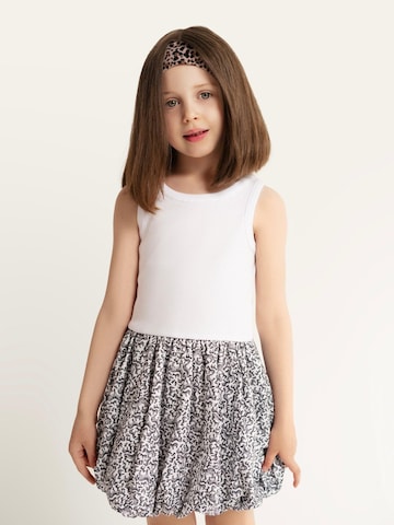 SATURNDAY - Vestido 'Balloon' en blanco