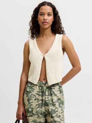 Cardigan 'JXBela' JJXX en blanc : devant