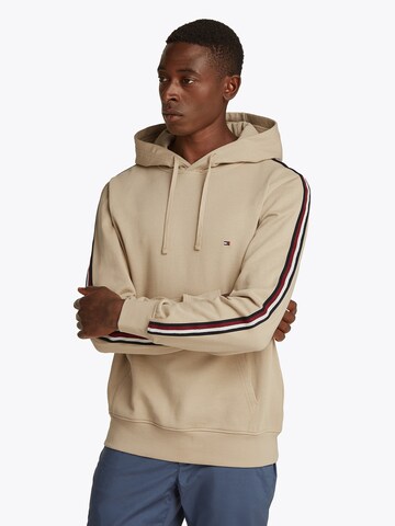 TOMMY HILFIGER Sweatshirt in Groen: voorkant