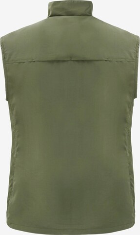 normani Sports Vest 'Elk' in Green